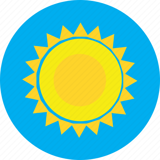 Sun, beach, day, holiday, hot, summer, sunny icon - Download on Iconfinder