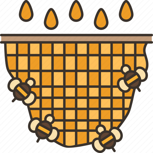 Beekeeping, honey, hive, apiculture, harvesting icon - Download on Iconfinder