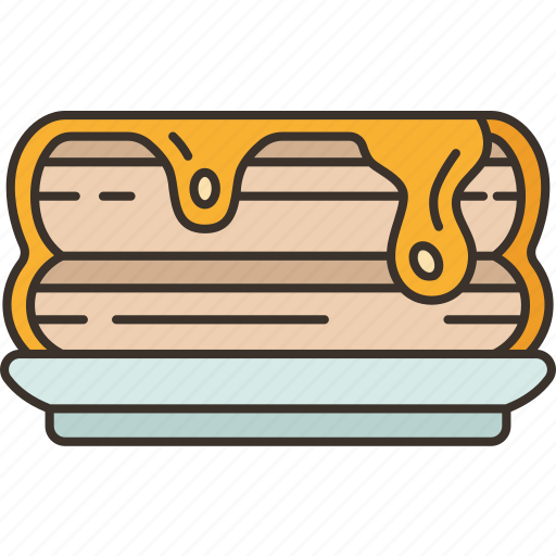Pancake, bakery, dessert, honey, sweet icon - Download on Iconfinder