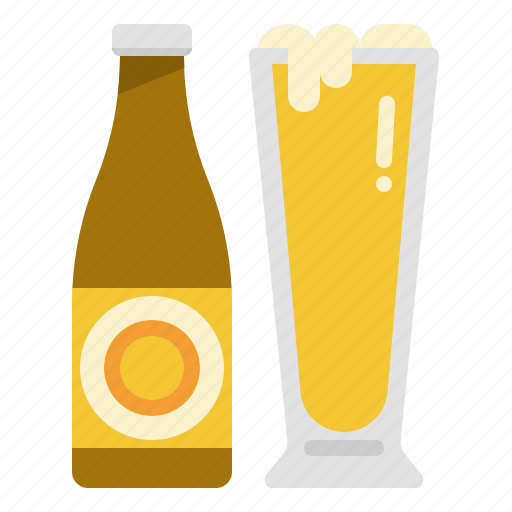 Beer, bottle, drink, glass icon - Download on Iconfinder