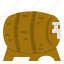 barrel, beer, tank, wooden 