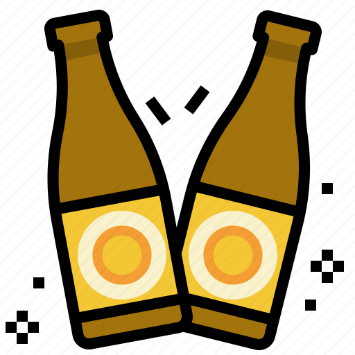 Beer, bottles, celebration, cheers, salud icon - Download on Iconfinder
