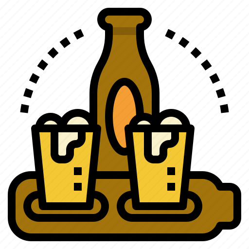 Beer, drink, paddle, set icon - Download on Iconfinder