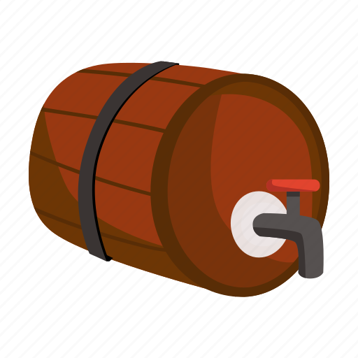 Barrel, beer, storage, vessel, wooden icon - Download on Iconfinder