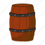 barrel, beer, beverage, capacity, drink, wooden 