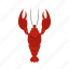 animal, asp34, claw, crustacean, dinner, lobster, object 