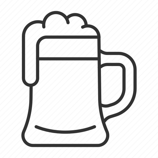 Mug, beer, beverage, drink, alcohol, cup, bar icon - Download on Iconfinder