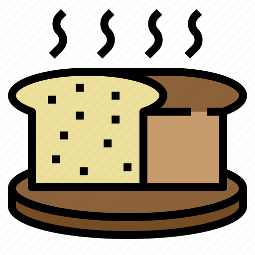 Bread, food, grains, loaf, of icon - Download on Iconfinder