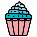 cake, cupcake, muffin