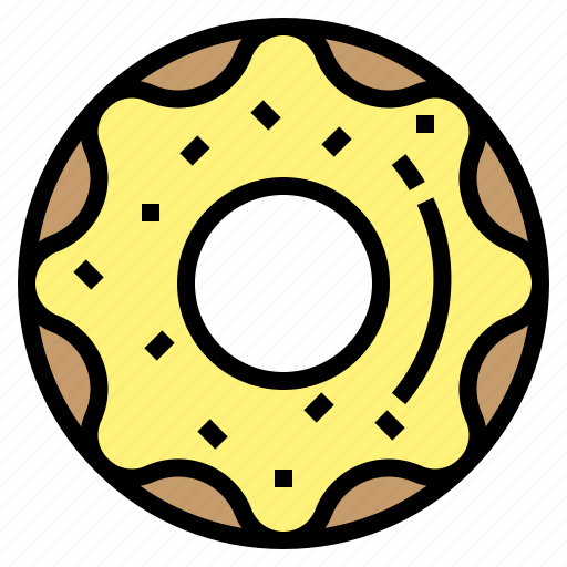 Donut, doughnut, food, snack icon - Download on Iconfinder
