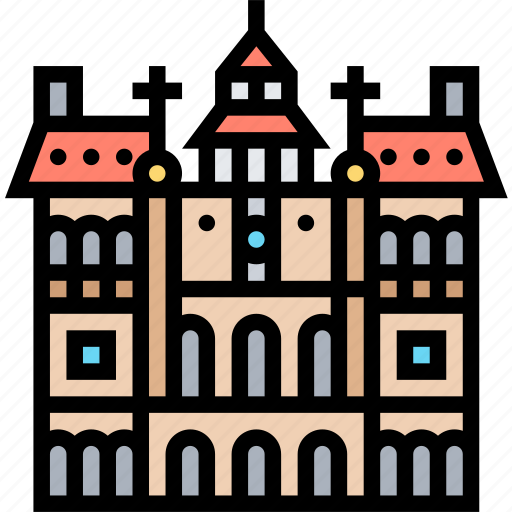 Antwerp, grand, city, hall, architecture icon - Download on Iconfinder