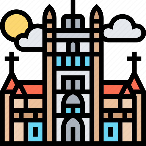 Bavo, cathedral, catholic, architecture, belgium icon - Download on Iconfinder