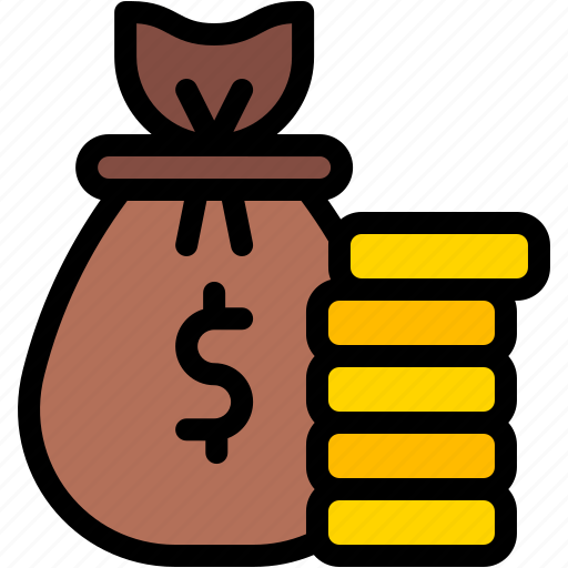 Money, bag, dollar, coin, currency, bank icon - Download on Iconfinder