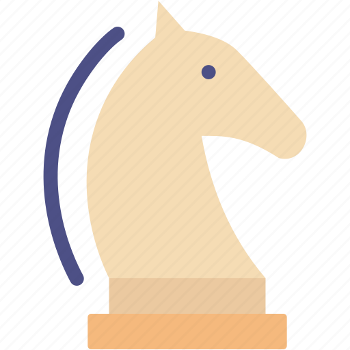 Knight, chess, horse, piece, sports icon - Download on Iconfinder