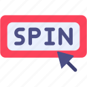 spin, arrow, orientation, round