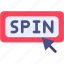 spin, arrow, orientation, round 