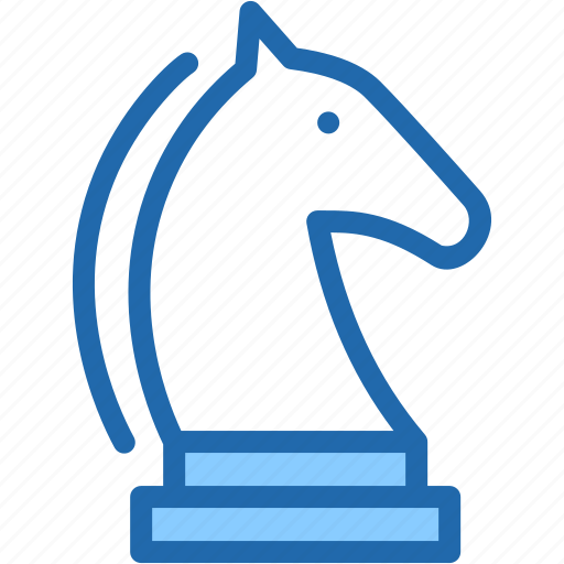 Knight, chess, horse, piece, sports icon - Download on Iconfinder