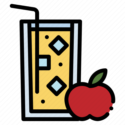 Apple, food, fresh, healthy, juice, refreshment, restaurant icon - Download on Iconfinder