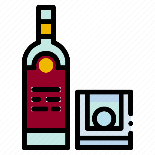 Alcohol, alcoholic, beverage, drink, food, restaurant, vodka icon - Download on Iconfinder