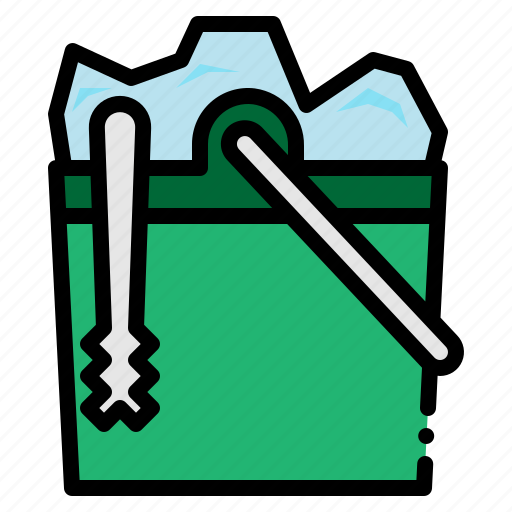 Box, bucket, cubes, food, ice, restaurant, tools icon - Download on Iconfinder