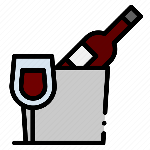 Alcohol, alcoholic, bottle, drinks, food, restaurant, wine icon - Download on Iconfinder