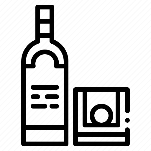 Alcohol, alcoholic, beverage, drink, vodka icon - Download on Iconfinder