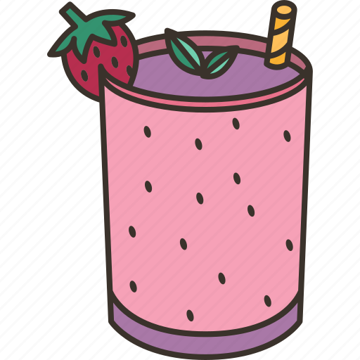 Smoothie, drink, dessert, healthy, refreshment icon - Download on Iconfinder