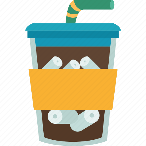 Coffee, tea, iced, caffeine, drink icon - Download on Iconfinder