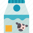 milk, carton, dairy, healthy, beverage