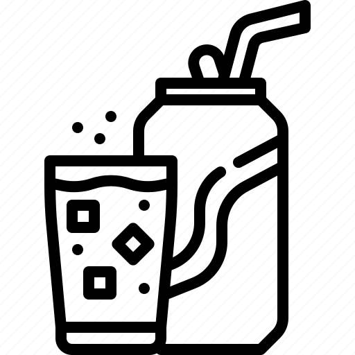 Softdrink, can, drink, beverage, glass, cola, soda icon - Download on Iconfinder