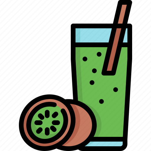 Kiwi, juice, drink, beverage, fruit icon - Download on Iconfinder