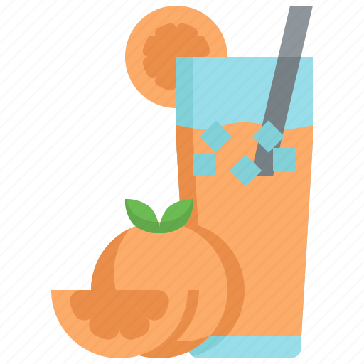 Orange, juice, glass, drink, beverage, fruit icon - Download on Iconfinder
