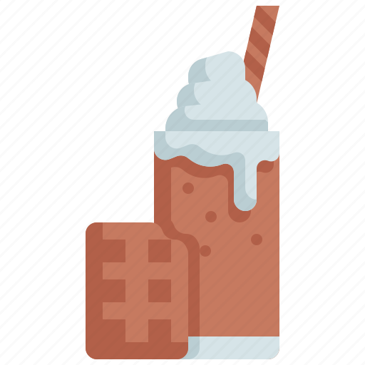 Ice, chocolate, drink, beverage, glass, cocoa icon - Download on Iconfinder