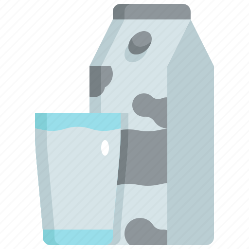 Milk, box, glass, drink, beverage, healthy icon - Download on Iconfinder