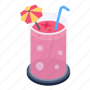 fizzy drink, summer drink, tropical drink, beach drink, refreshing juice 