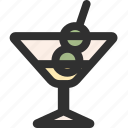 cocktail, alcohol, drink, glass, bar, beverage, fresh, refreshment