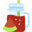 watermelon, juice, drink, fruit, box, drinking 