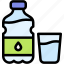 mineral, water, bottle, beverage, drink, plastic, glass 