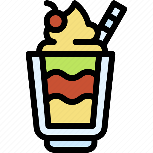 Frappe, drink, summer, cold, beverage, cream icon - Download on Iconfinder