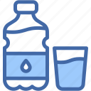 mineral, water, bottle, beverage, drink, plastic, glass