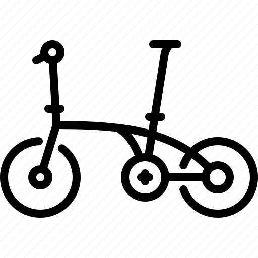 Folding, bike, ride, sport icon - Download on Iconfinder