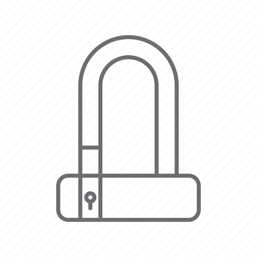 Lock, bike, bicycle, padlock, cycle, cable icon - Download on Iconfinder