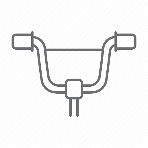 Handlebar, parts, bike, cycling, cycle, bicycle icon - Download on Iconfinder
