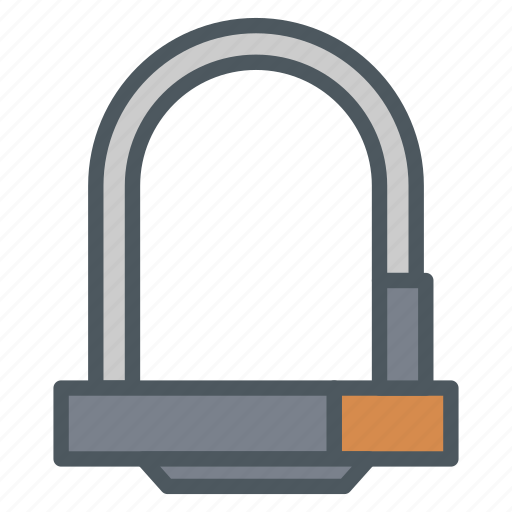 Bike, cable, lock, security, padlock icon - Download on Iconfinder