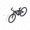 bicycle, bike, cycle, isometric, race, vehicle, wheel