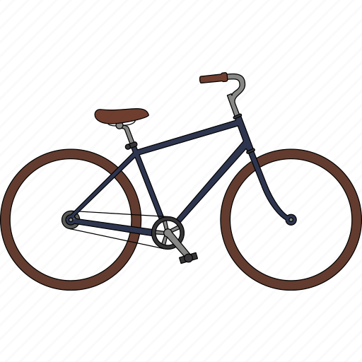 Bicycle, city bicycle, fixed gear icon - Download on Iconfinder