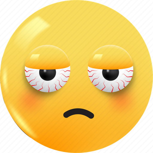 Sad, unhappy, emotion, feeling, smiley, expression 3D illustration - Download on Iconfinder