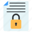 locked file, secure file, secure document, file security, file protection 