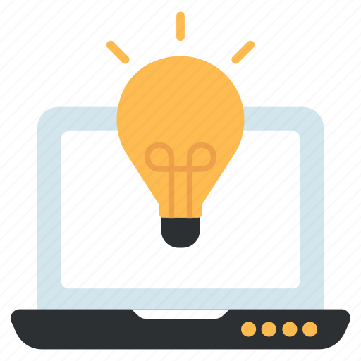Creative idea, innovation, online idea, creativity, lightbulb icon - Download on Iconfinder