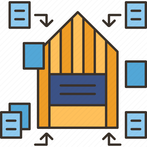 Data, warehouse, datacenter, transactional, source icon - Download on Iconfinder